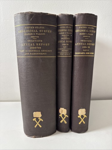 1898 annual geological - 1898-99, us
