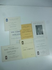 Insieme di 7 inviti ad