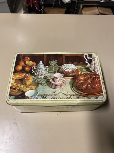 Scatola latta vintage da - in,