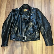 giacca moto pelle schott 618