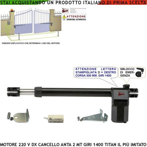 Cancello battente anta mt - anta, 2