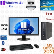 Windows 11 HP i5 3.2 ghz 1TB
