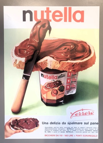 Poster nutella anni 60 - poster,