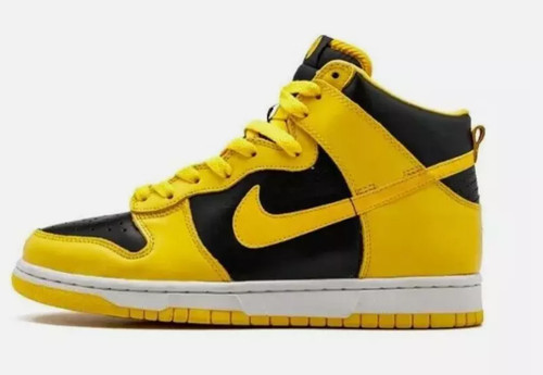 Nike dunk high black - black, varsity