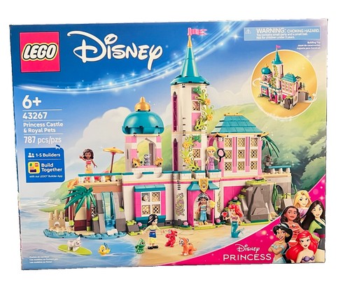 Lego 43267 disney - disney, castello