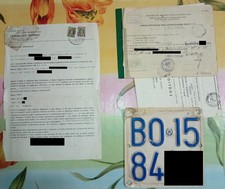 Targa BO libretto