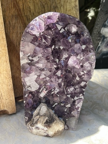 Amethyst geode cluster - cluster, with