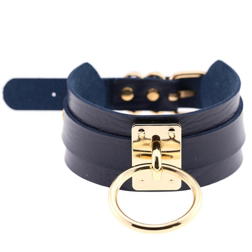 Collana doppio strato pelle - collana,