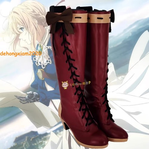 Stivali alti violet evergarden - stivali,