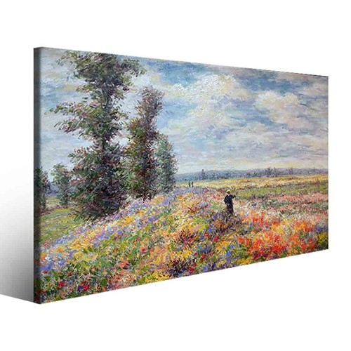 Stampa tela claude monet - su,