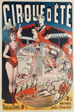 🎪 Poster Cirque d'Été