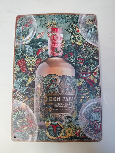 Targa metallo rum don - in,