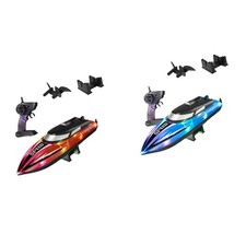 Decorazione per barca da corsa RC con controller RC per piscina, laghi e