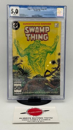 Swamp thing cgc - thing,