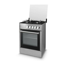Cucina STAYLUX 4 Fuochi Forno a gas 60x60 cm LF66GG-40F GREY/BLACK