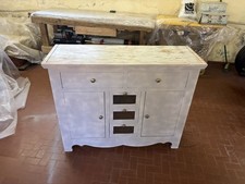 Credenza In Legno Effetto Vintage Anticato Per Salotto