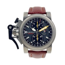 Orologio Uomo Automatico Graham Airwing Oversized Chronofighter Titanio 47mm
