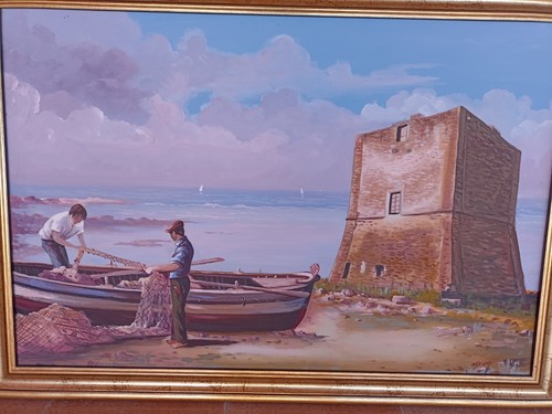 Quadro olio tela - quadro,