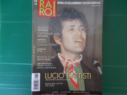 Rivista musicale raro lucio - rivista,