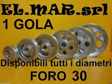 Puleggia Foro 30 mm 1 gola
