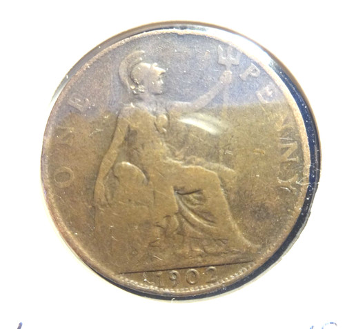 Regno unito 1902 - 1, penny