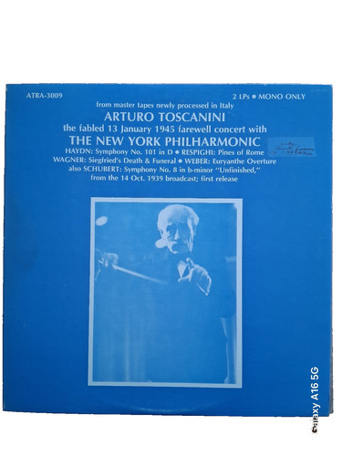 33t arturo toscanini - x2, 🎶