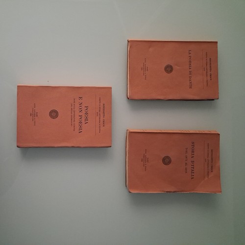 Croce benedetto lotto volumi - 3,