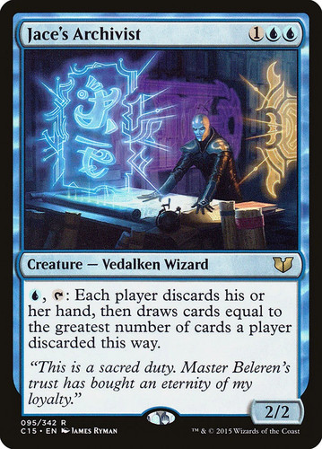 Mtg jace archivist quasi - archivist, 95