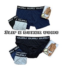 6 Slip Boxer Uomo Guru Cotone