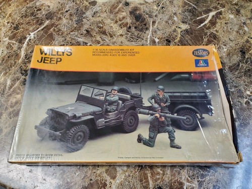Testors willys jeep kit - testors,