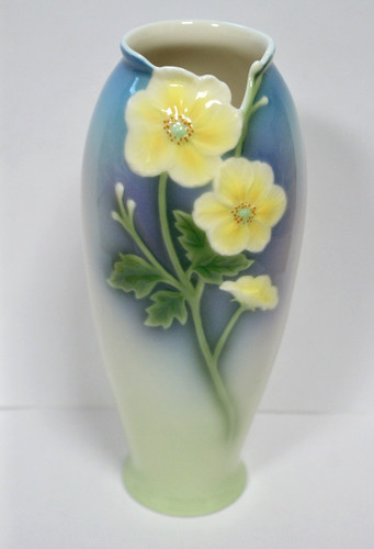 Franz porcelain flower vase - franz,