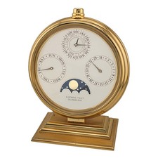 Audemars Piguet Gilt Brass Perpetual Desk Calendar 2100 MoonPhase New Old Stock