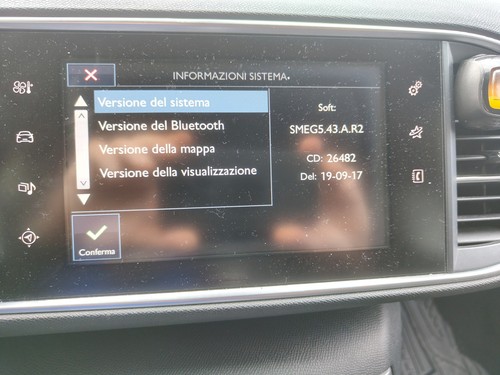 Autoradio peugeot 308 smeg - ii, smeg+