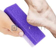 2pz Pietra Pomice Scrubber Viola per Piedi Esfoliante Calli