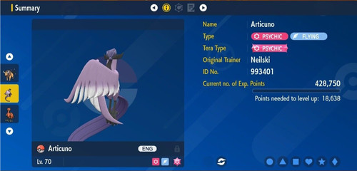 Pokemon scarlatto viola - scarlatto, 6iv
