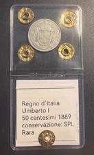 ITALY KINGDOM 50 CENTS 1889