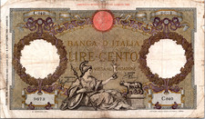 Italy 100 Lira 1943 Pick # 68