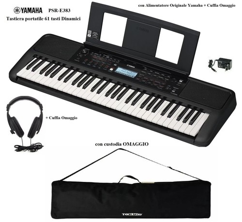 Yamaha psr e383 tastiera - yamaha, psr-e383