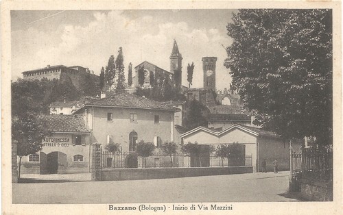 Bazzano 1925 inizio via - bazzano, 1925,