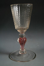 ANTICO VETRO BOHÉMIEN DEL