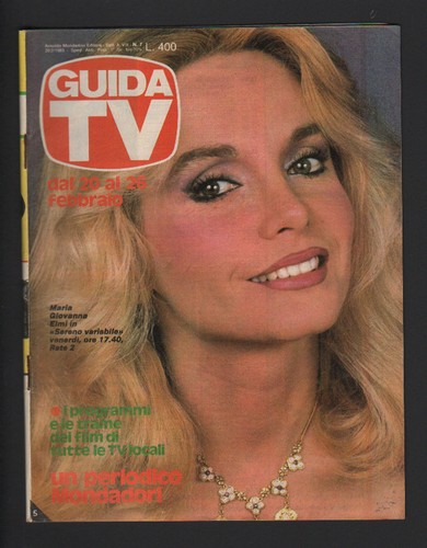 Guida mondadori 1983 - mondadori, 7/1983