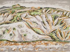 ORFEO TAMBURI: Rara Litografia di cm. 50x35, Firmata, con Timbro. STUPENDA!!!