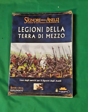 Libro Games Workshop Liste Eserciti del Signore degli Anelli in Italiano