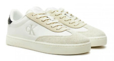 CALVIN KLEIN JEANS YM0YM01272 SNEAKER SCARPE SPORTIVE UOMO LACCI STRINGHE WHITE