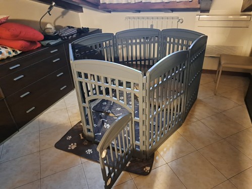 Recinto per cani da interno - recinto,