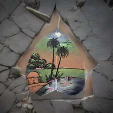 Dipinti su foglia raffiguranti