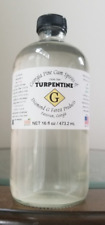Georgia 100% pura gomma liquori di trementina distillato pino bottiglia di vetro 16 oz