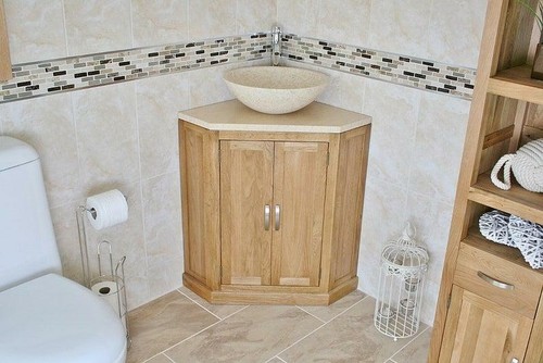 Mobile lavabo angolare bagno