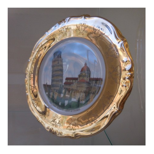 Piatto decorativo ceramica - piatto,