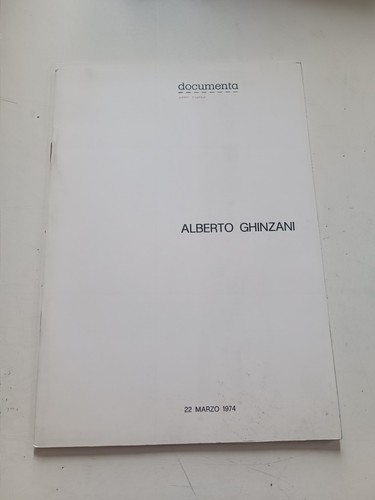 Alberto ghinzani documenta - ghinzani,